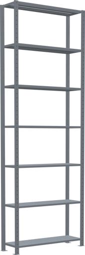 Actual product image Schulte Lagertechnik MULTIplus250 basic racking system with cross braces