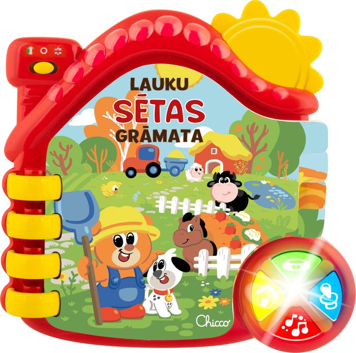 Produktbild Chicco interactive book Farm (in Latvian lang.) (Italienisch)