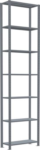 Actual product image Schulte Lagertechnik MULTIplus250 basic racking system with cross braces