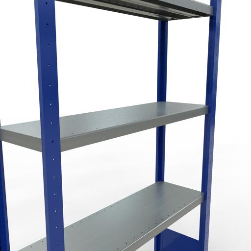 Actual product image Schulte Lagertechnik MULTIplus250 basic racking system with length ledgers