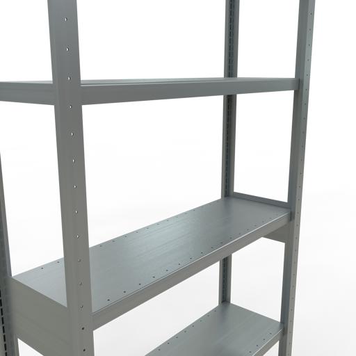Actual product image Schulte Lagertechnik MULTIplus250 basic racking system with length ledgers