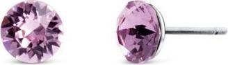 Crystalp Popular violet crystal earrings Tubby Mini 4200.LAM. R
