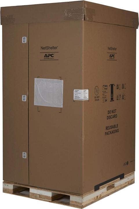 Produktbild APC NetShelter SX 42U 600mm Wide x 1070mm Deep with Sides Black -2000 lbs. Shock Packaging (42 HE, 19 Zoll Rack)