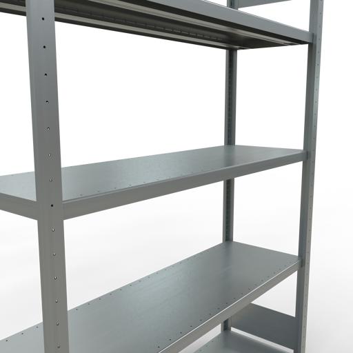 Actual product image Schulte Lagertechnik MULTIplus250 basic racking system with length ledgers