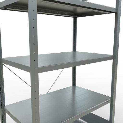 Actual product image Schulte Lagertechnik MULTIplus250 basic racking system with cross braces