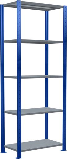 Actual product image Schulte Lagertechnik MULTIplus250 boltless basic shelving system with cross brace