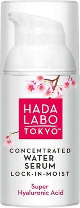 Actual product image Hada Labo Tokyo White Concentrated Water Serum Lock-in-Moist 30ml Hyaluronic Face Serum High Dose (30 ml)