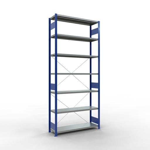 Actual product image Schulte Lagertechnik MULTIplus250 basic racking system with cross braces