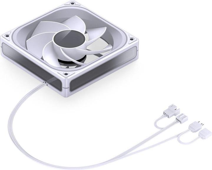 Image du produit Jonsbo ZA-120 Lüfter, Reverse Blade, PWM, ARGB - 120mm, weiss (120 mm)