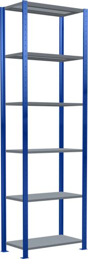 Actual product image Schulte Lagertechnik MULTIplus250 basic racking system with cross braces