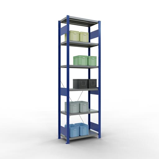 Actual product image Schulte Lagertechnik MULTIplus250 basic racking system with cross braces