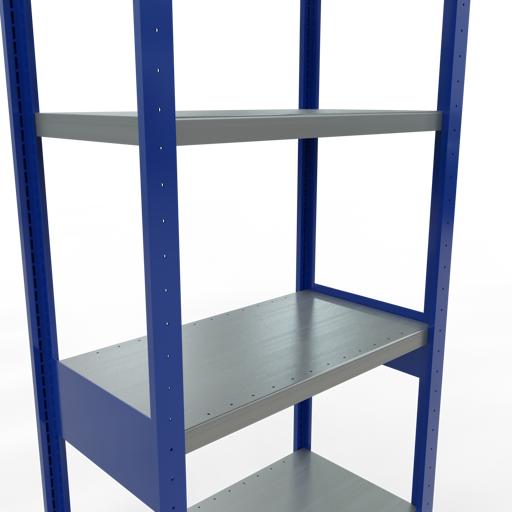Actual product image Schulte Lagertechnik MULTIplus250 basic racking system with length ledgers