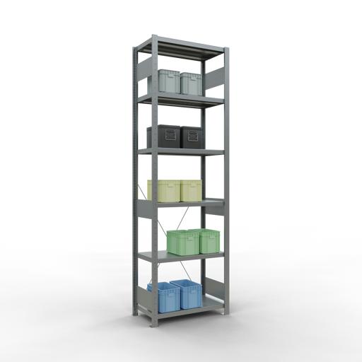 Actual product image Schulte Lagertechnik MULTIplus250 basic racking system with cross braces