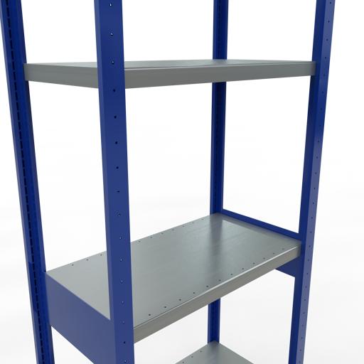 Actual product image Schulte Lagertechnik MULTIplus250 basic racking system with length ledgers