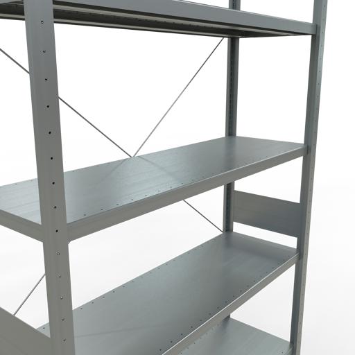 Actual product image Schulte Lagertechnik MULTIplus250 basic racking system with cross braces