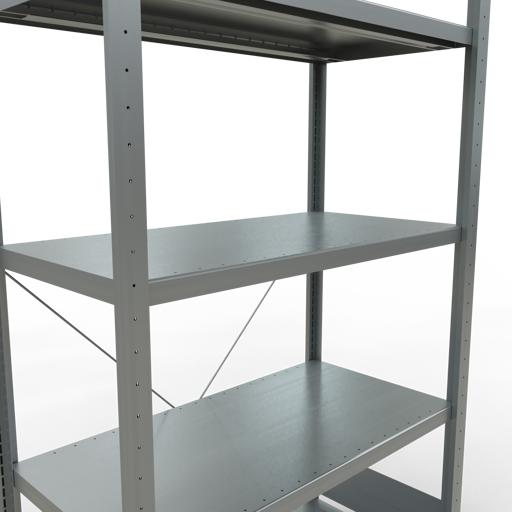 Actual product image Schulte Lagertechnik MULTIplus250 basic racking system with cross braces