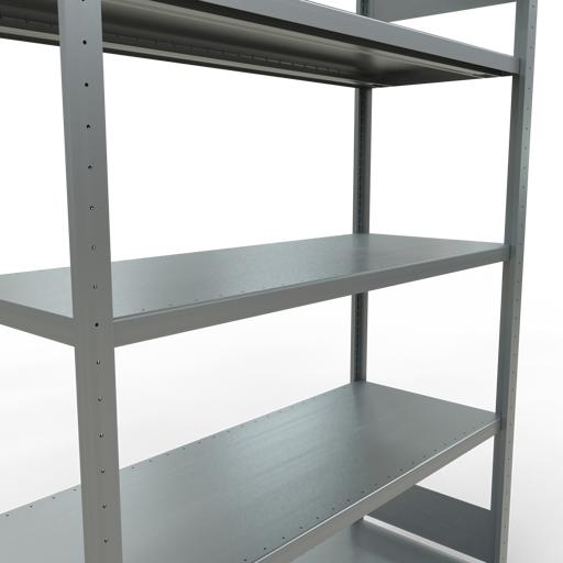Actual product image Schulte Lagertechnik MULTIplus250 basic racking system with length ledgers
