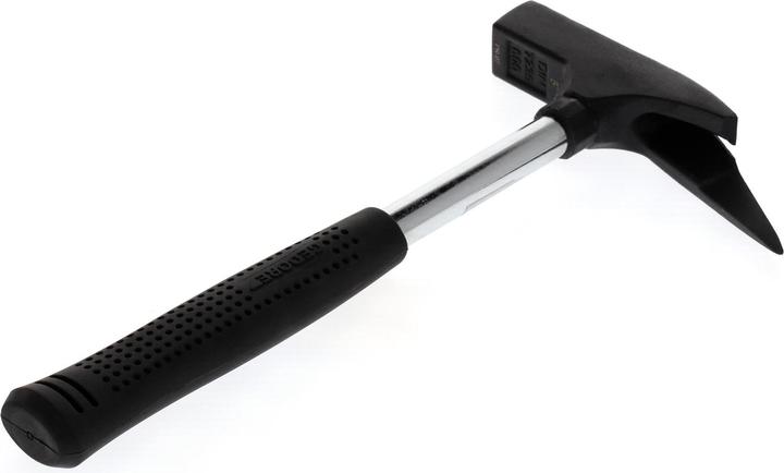 Actual product image Gedore Roofing hammer with magnet, 317 mm, tubular steel handle, plastic grip (840 g)