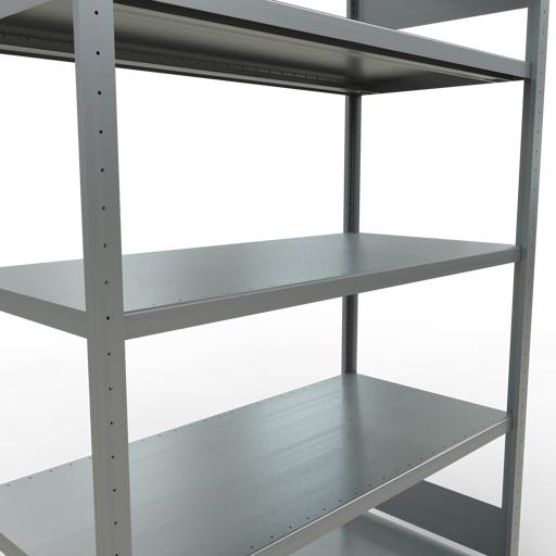 Actual product image Schulte Lagertechnik MULTIplus250 basic racking system with length ledgers