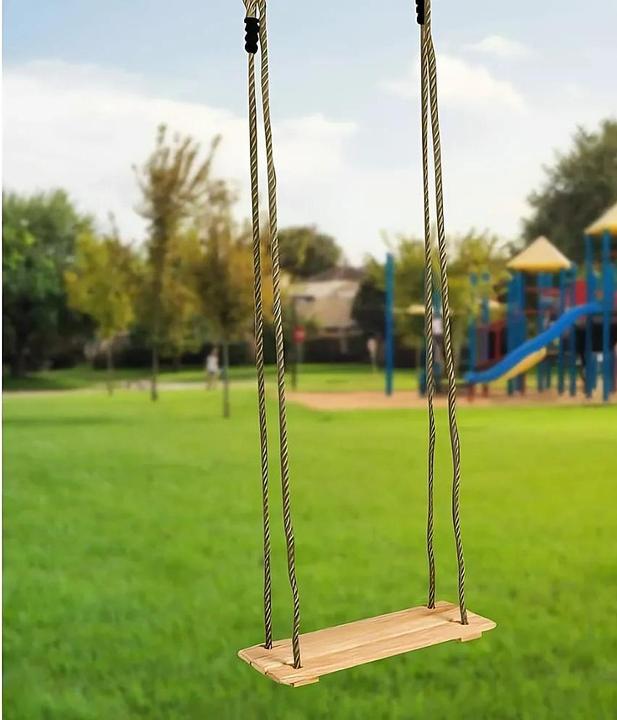 Actual product image small foot Board swing