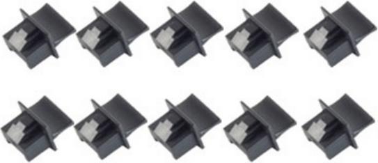 Shiverpeaks BS08-01021-10 10 pezzi di coperture antipolvere per spine RJ45