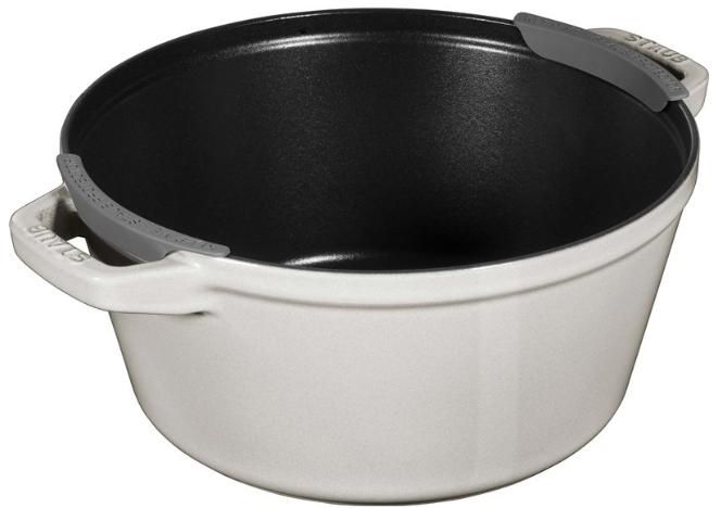 Actual product image Staub Cocotte (24 cm, Pan set + pot set, Cast iron)