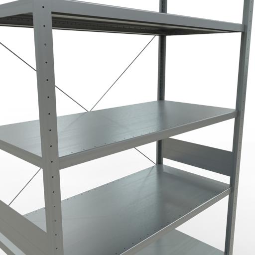 Actual product image Schulte Lagertechnik MULTIplus250 basic racking system with cross braces