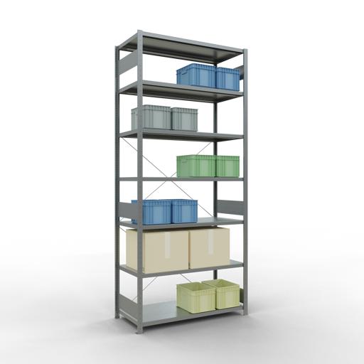 Actual product image Schulte Lagertechnik MULTIplus250 basic racking system with cross braces