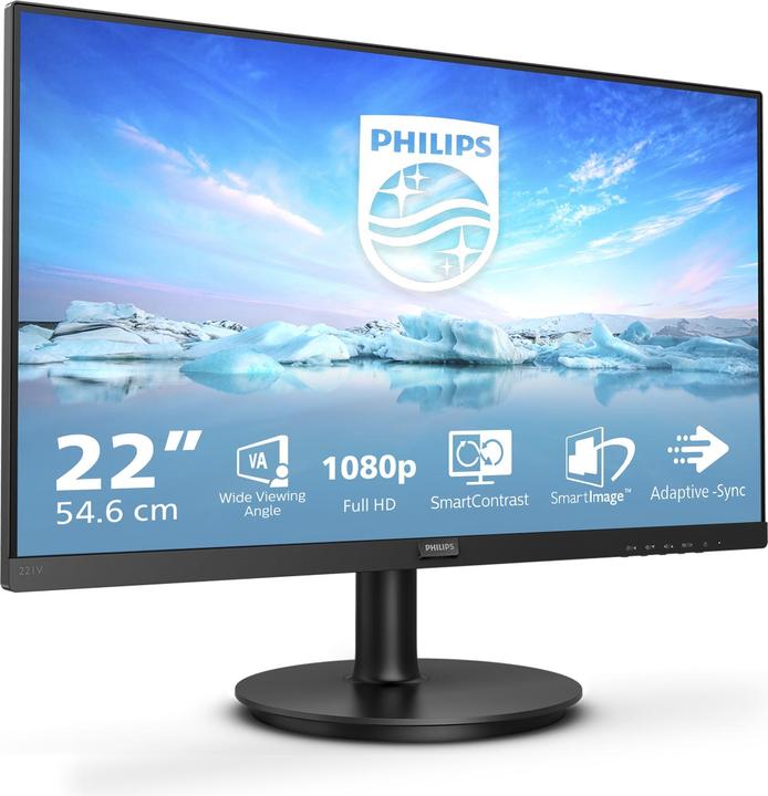 Produktbild Philips 221V8A/00 (1920 x 1080 Pixel, 21.50")