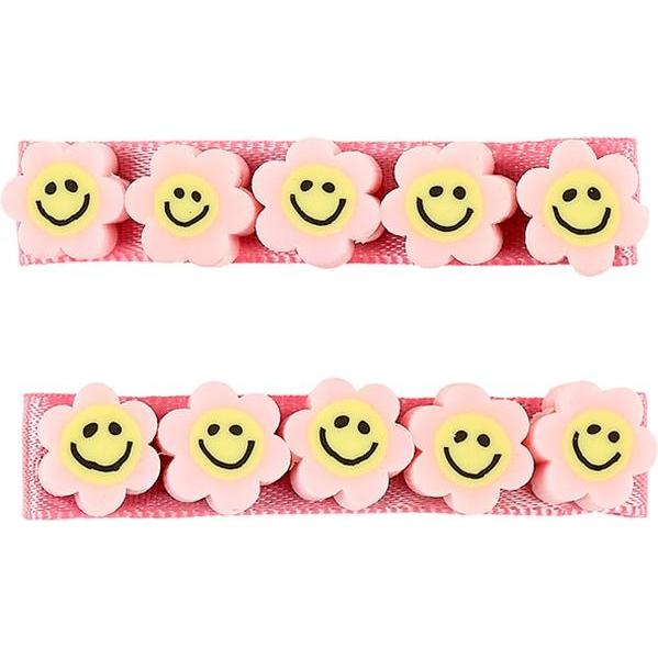 Souza Haarspange Amail, rose (2 Stk.) (107220)