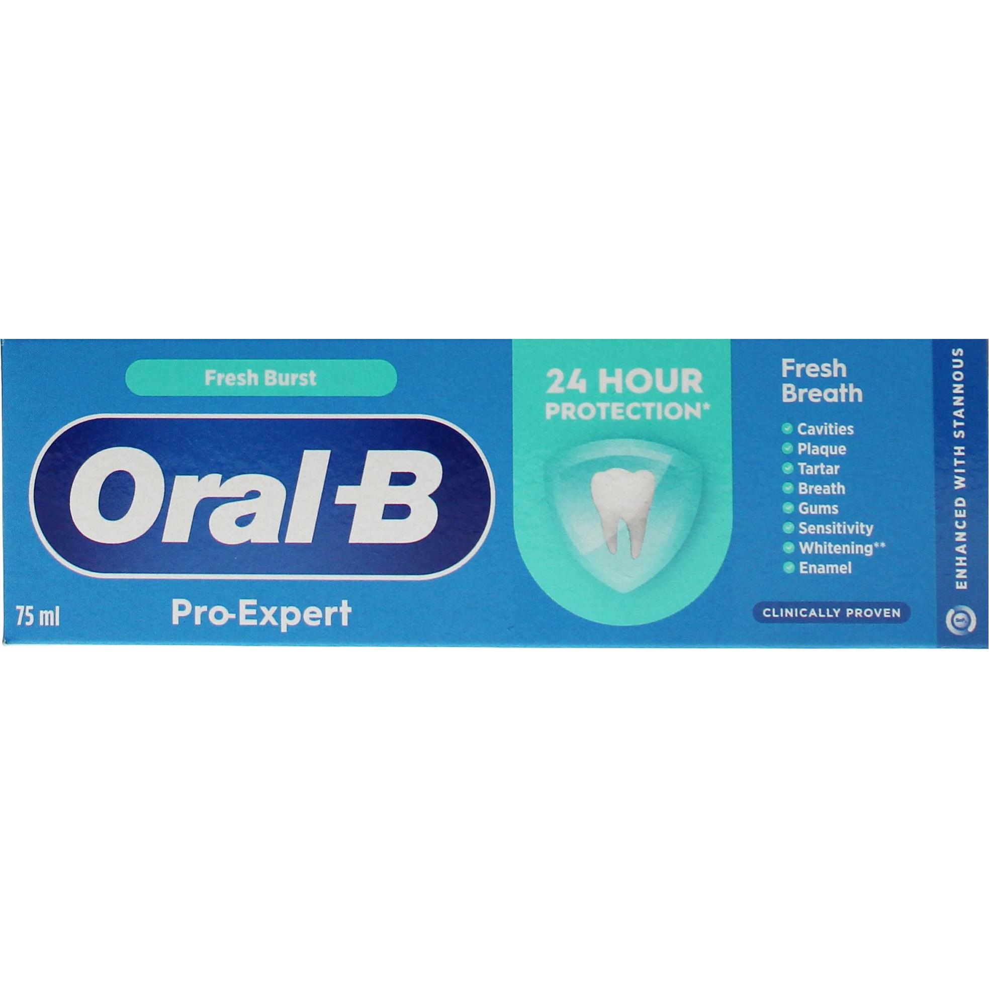 Oral-B, Dentifricio, Tandpasta Pro-Expert Pulizia profonda 75ml (75 ml)