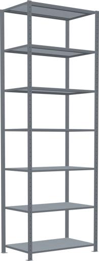 Actual product image Schulte Lagertechnik MULTIplus250 basic racking system with cross braces