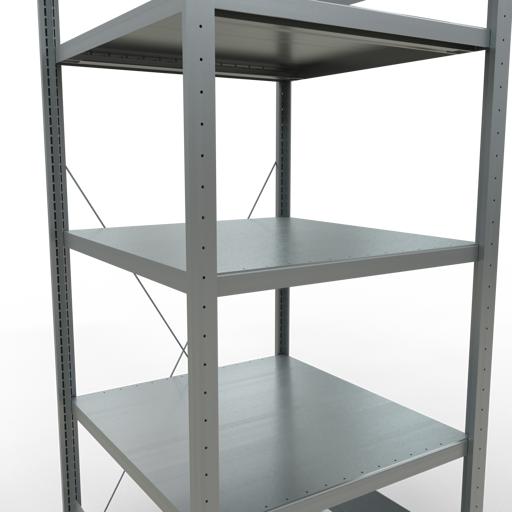 Actual product image Schulte Lagertechnik MULTIplus250 basic racking system with cross braces