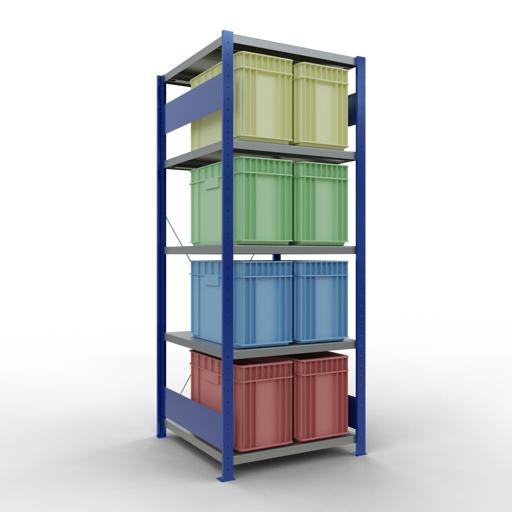Actual product image Schulte Lagertechnik MULTIplus250 basic racking system with cross braces