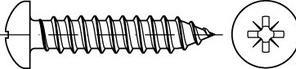 Actual product image Self-tapping screw DIN 7981 LIKO with cross recess PZ 4,8x 60 -C-Z steel galvanised with point (250 Screws per piece)