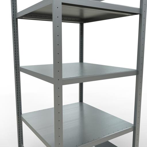 Actual product image Schulte Lagertechnik MULTIplus250 basic racking system with length ledgers