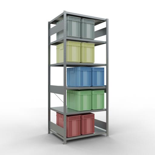 Actual product image Schulte Lagertechnik MULTIplus250 basic racking system with cross braces