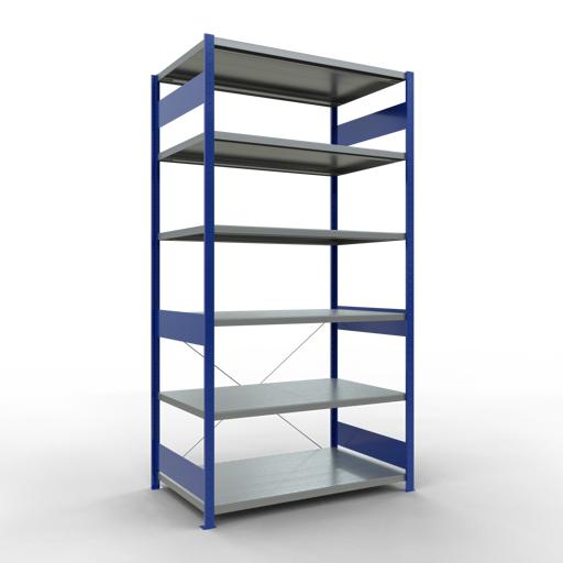 Actual product image Schulte Lagertechnik MULTIplus250 basic racking system with cross braces