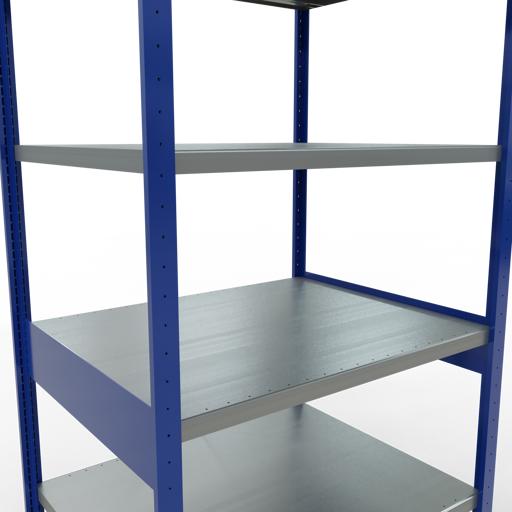 Actual product image Schulte Lagertechnik MULTIplus250 basic racking system with cross braces