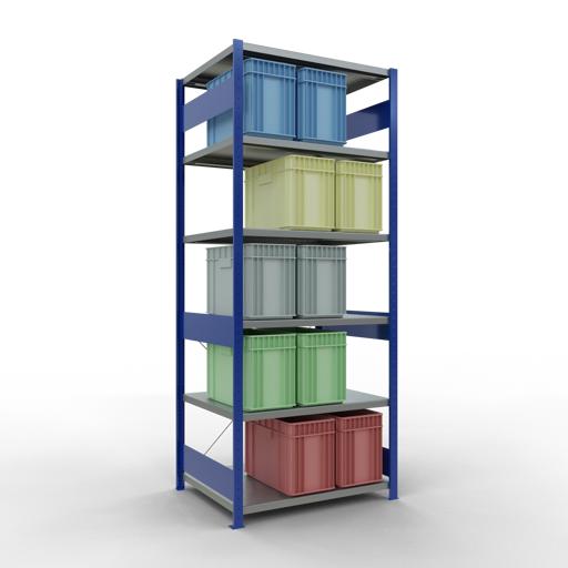 Actual product image Schulte Lagertechnik MULTIplus250 basic racking system with cross braces