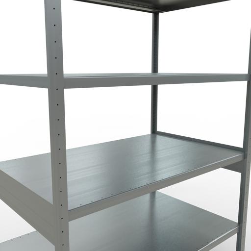 Actual product image Schulte Lagertechnik MULTIplus250 basic racking system with length ledgers