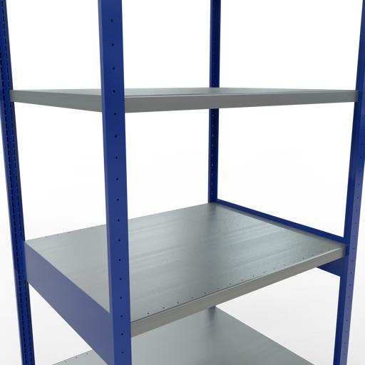 Actual product image Schulte Lagertechnik MULTIplus250 basic racking system with length ledgers