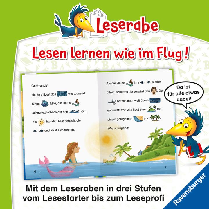 Produktbild Ravensburger Meerjungfrauengeschichten - Leserabe ab Vorschule - Erstlesebuch für Kinder ab 5 Jahren (Deutsch, Meike Teichmann, Katja Reider, 2022)
