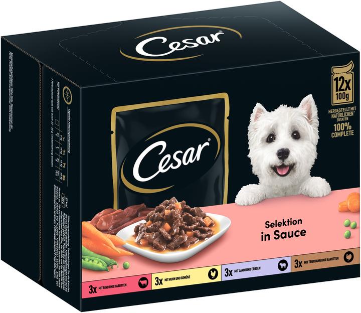 Produktbild Cesar Mp Sauce M.Fleisch&Gem (12 Stk., 1200 g)