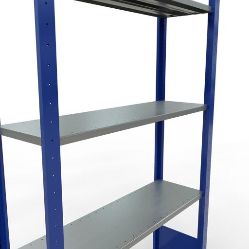 Actual product image Schulte Lagertechnik MULTIplus85 basic racking system with length ledgers