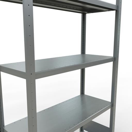 Actual product image Schulte Lagertechnik MULTIplus330 basic racking system with length ledgers