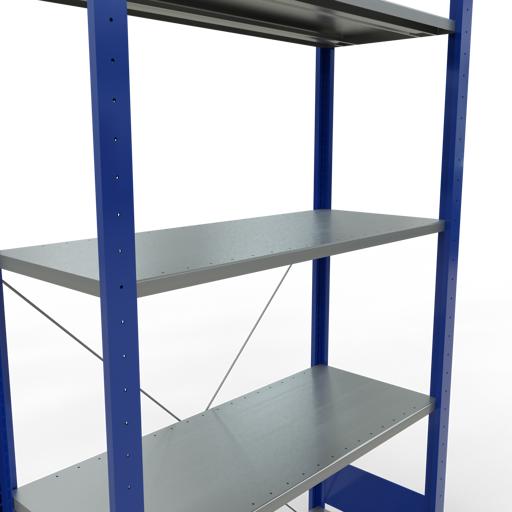 Actual product image Schulte Lagertechnik MULTIplus85 basic racking system with cross braces