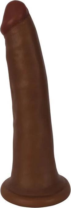 Actual product image Pipedream Fine thin chocolate dildo 20'30 cm
