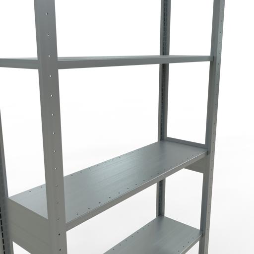 Actual product image Schulte Lagertechnik MULTIplus85 basic racking system with length ledgers
