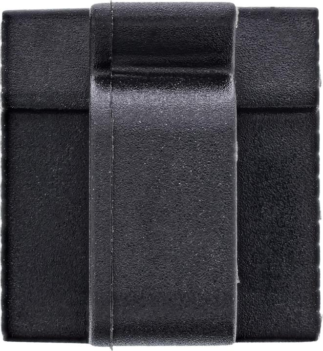 Produktbild InLine 100er Pack ® Kabelmanager Klebesockel M, Nylon, 3M-Klebepad, schwarz (Befestigungsschlaufen, 17 mm, 100 Stk.)